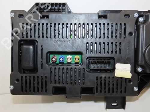 Used Instrument cluster Instrument cluster RENAULT SCÉNIC III (JZ0/1_) 1.5 dCi (110 hp) 17868354 17868354