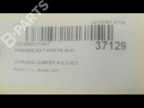 Front right exterior door handle CITROËN JUMPER II Van 2.2 HDi 100 | BP9602386C129 