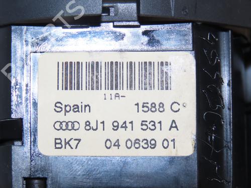 Headlight switch AUDI A3 Sportback (8PA) 2.0 TDI 16V | BP24344398I24 