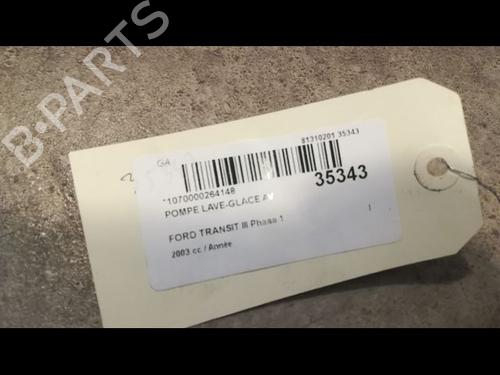 Used Washer pump FORD TRANSIT Bus (FD_ _, FB_ _, FS_ _, FZ_ _, FC_ _) 2.0 DI (F_E_, F_F_, F_G_) (86 hp) 14881452