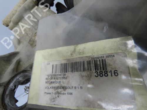 Used Gearbox Gearbox VW GOLF III (1H1) 1.8 (90 hp) 9604255 9604255