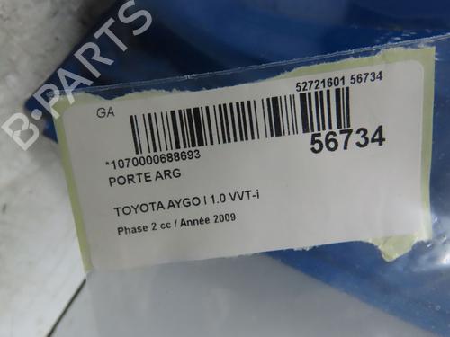 Left rear door TOYOTA AYGO (_B1_) 1.0 (KGB10_, KGB10R) | BP31936011C4
