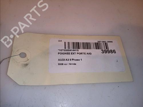 Front right exterior door handle AUDI A3 (8P1) 1.9 TDI | BP12846577C129 