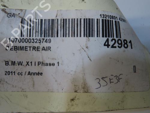 Used Mass air flow sensor Mass air flow sensor 9618766 9618766