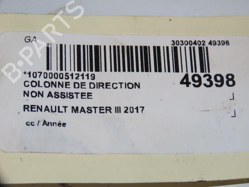 Used Steering column Steering column RENAULT MASTER III Van (FV) 2.3 dCi 145 FWD (FV0E, FV0F, FV0H, FV02, FV0M, FV0S,... (146 hp) 16769523 16769523