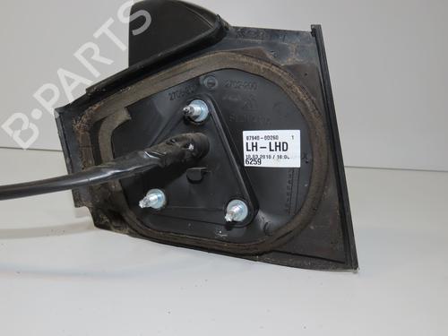 Used Left mirror TOYOTA YARIS (_P9_) 1.4 D-4D (NLP90_, NLP90R) (90 hp) 32150798