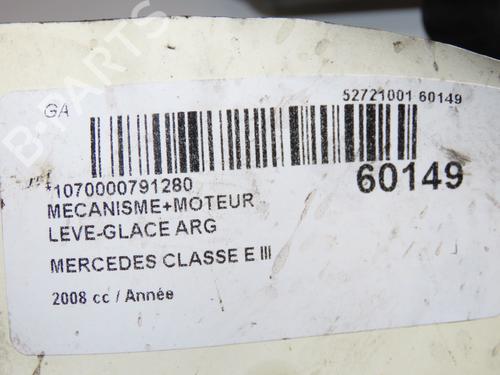 Used Rear left window mechanism Rear left window mechanism MERCEDES-BENZ E-CLASS (W211) E 200 CDI (211.007) (136 hp) 40437961 40437961
