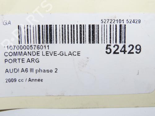 Used Left rear window switch Left rear window switch AUDI A6 C6 Avant (4F5) 2.7 TDI (180 hp) 39938103 39938103