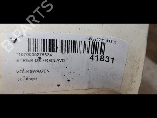 Right front brake caliper VW TRANSPORTER T4 Van (70A, 70H, 7DA, 7DH) 2.4 D | BP23173941M104