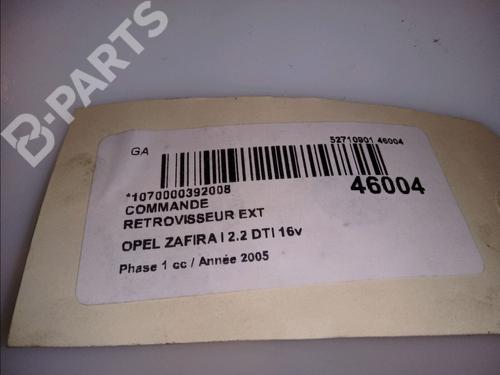 Mirror switch OPEL ZAFIRA A MPV (T98) 2.2 DTI 16V (F75) | BP11102128I25 