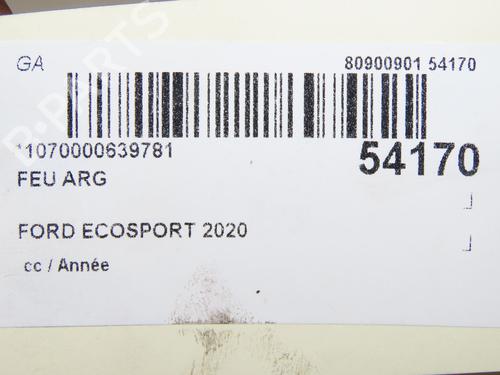 Used Left taillight FORD ECOSPORT 1.0 EcoBoost (125 hp) 28832824