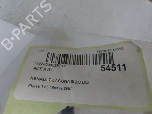 right-front-fenders-renault-laguna-iii-bt01-2007-2008-2009-2010-2011-2012-2013-2014-2015-30797580 main image