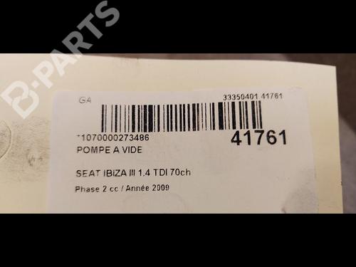 Vacuum pump SEAT IBIZA III (6L1) 1.4 TDI | BP9613028M80 