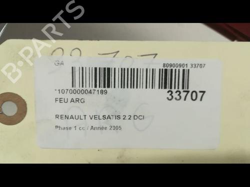 Used Left taillight RENAULT VEL SATIS (BJ0_) 2.2 dCi (BJ0E, BJ0F) (150 hp) 9593771