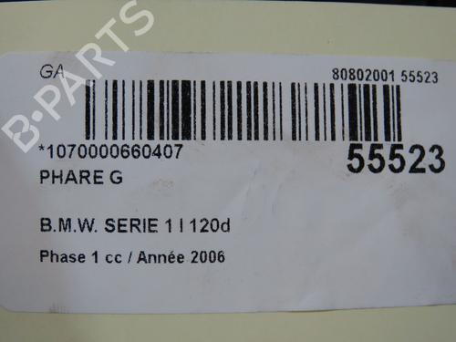 Left headlight BMW 1 (E87) 118 d | BP33728170C28 - Image 5