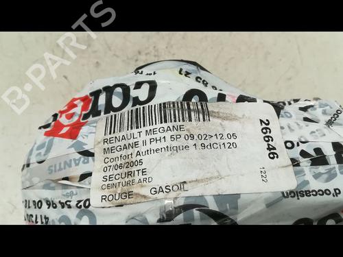 Used Rear right seatbelt Rear right seatbelt RENAULT MEGANE II (BM0/1_, CM0/1_) 1.9 dCi (BM0G, CM0G) (120 hp) 36494595 36494595