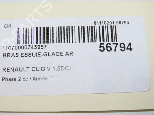 Bagrudeviskerarm RENAULT CLIO V (B7_) 1.5 Blue dCi 100 (B7AD) | BP33998951C144 - Image 3