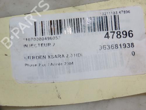 Injector CITROËN XSARA Coupe (N0) 2.0 HDI 90 | BP16781232M100 