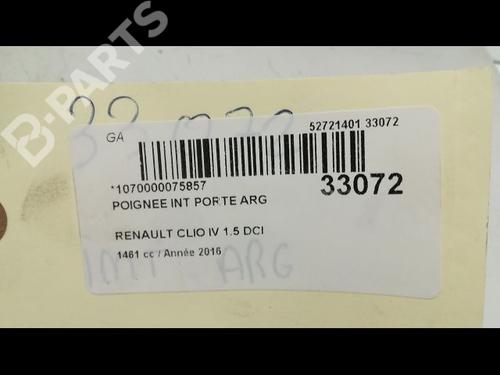Rear left interior door handle RENAULT CLIO IV (BH_) 1.5 dCi 75 | BP9596064I15 