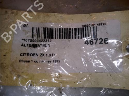 Alternator CITROËN ZX (N2) 1.9 DT | BP12521650M7 