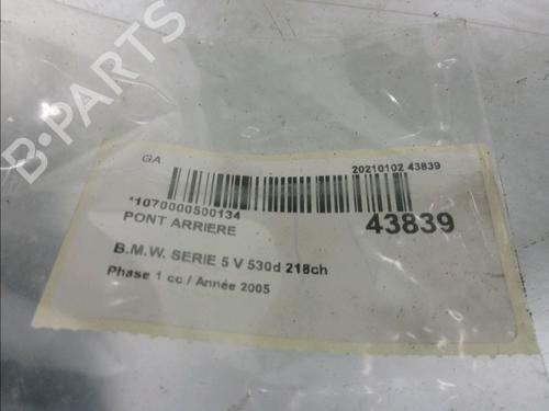 Used Rear differential Rear differential BMW 5 (E60) 530 d (218 hp) 16740765 16740765