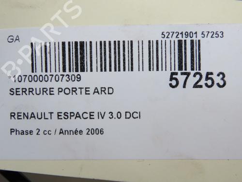 Używane Zamek drzwi tylnych prawych Zamek drzwi tylnych prawych RENAULT ESPACE IV (JK0/1_) 3.0 dCi (JK0E, JK0Y) (181 hp) 37479666 37479666