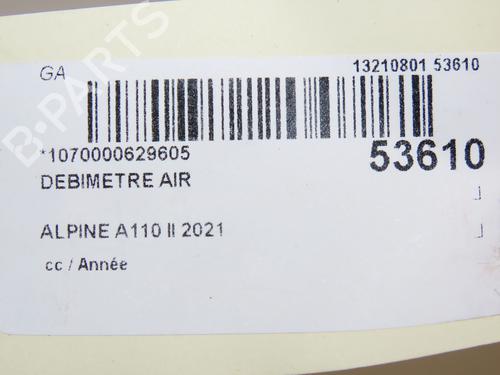 Mass air flow sensor ALPINE A110 II 1.8 S | BP36027947M95 - Image 6