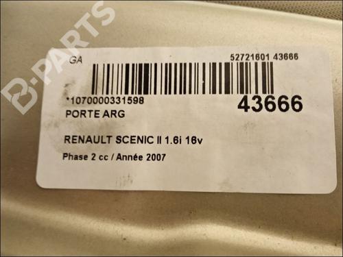 Left rear door RENAULT SCÉNIC II (JM0/1_) 1.6 16V (JM1R) | BP9768250C4 