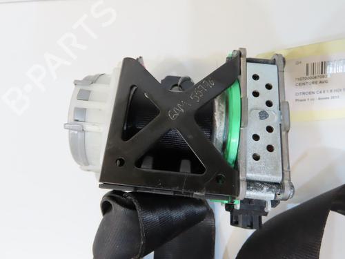 Front left seatbelt CITROËN C4 II (NC_) 1.6 HDi 115 | BP38100083I26 - Image 6