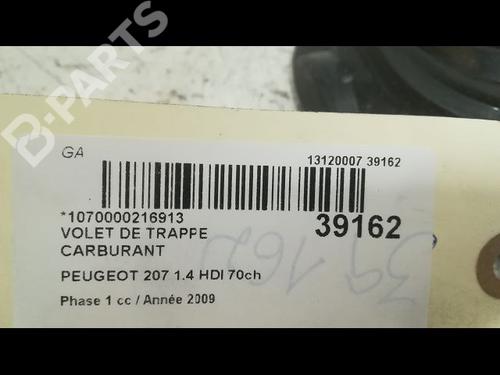 Fuel flap PEUGEOT 207 (WA_, WC_) 1.4 HDi | BP9606110C131 