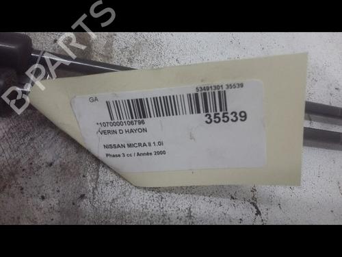 Tailgate lift support NISSAN MICRA II (K11) 1.0 i 16V | BP14879646C138 