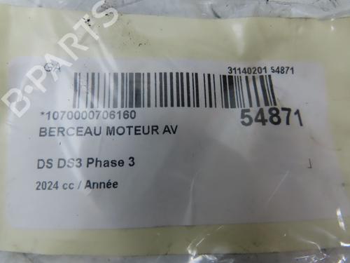 Used Subframe DS DS 3 / DS 3 CROSSBACK (UR_, UC_, UJ_) 1.2 PureTech 130 (URHNSS) (131 hp) 31962041