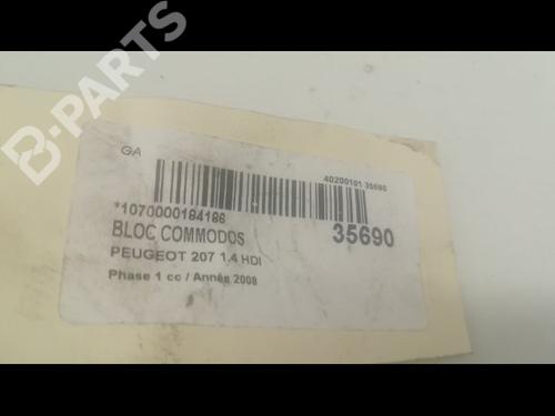 Steering column stalk PEUGEOT 207 (WA_, WC_) 1.4 HDi | BP9602970I23 