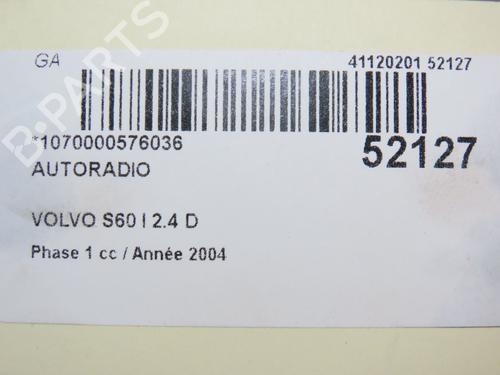 Sistema audio VOLVO S60 I (384) 2.4 D (130 hp) 28968045