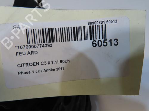Used Right taillight Right taillight CITROËN C3 II (SC_) 1.1 i (60 hp) 40438004 40438004