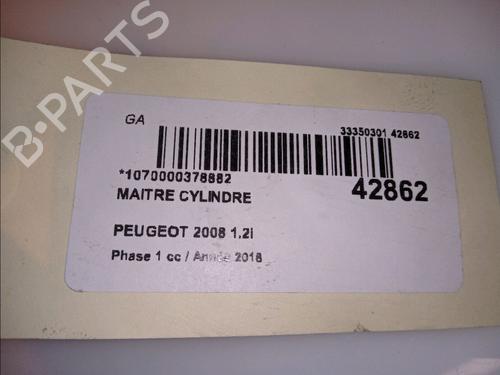 Used Brake master cylinder Brake master cylinder PEUGEOT 2008 I (CU_) 1.2 THP 110 / PureTech 110 (110 hp) 11100410 11100410