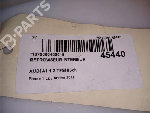 Rear mirror AUDI A1 (8X1, 8XK) 1.2 TFSI | BP11628379I6 