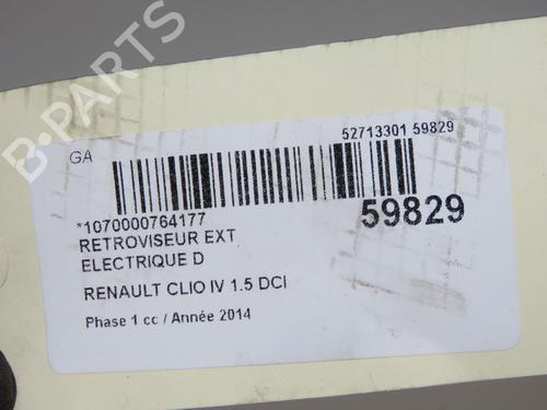 right-mirror-renault-clio-iv-bh_-2012-2013-2014-2015-2016-2017-2018-2019-2020-2021-40162960 main image