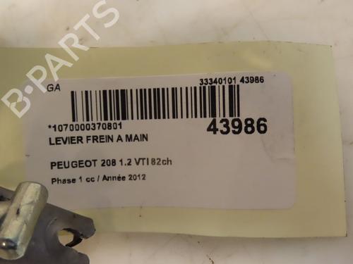 Used Hand brake PEUGEOT 208 I (CA_, CC_) 1.2 VTI 82 (82 hp) 11100383
