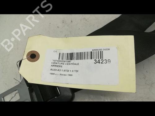Used Rear center seatbelt Rear center seatbelt AUDI A3 (8L1) 1.9 TDI (110 hp) 14878737 14878737