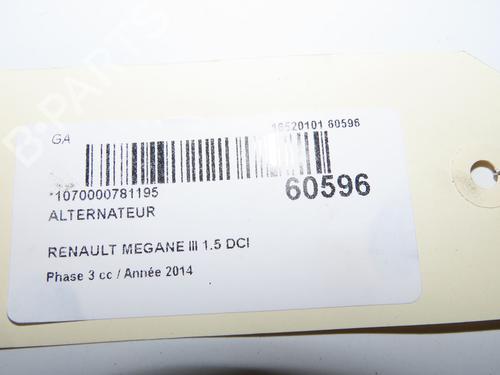 alternator-renault-megane-iii-hatchback-bz01_-b3_-2008-39624919 main image