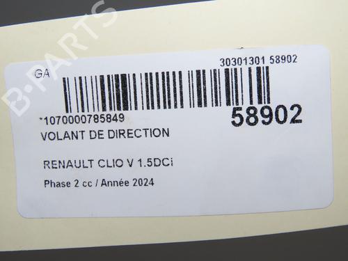 Ratt Ratt RENAULT CLIO V (B7_) 1.5 Blue dCi 100 (B7AD) (101 hp) 37252309 37252309