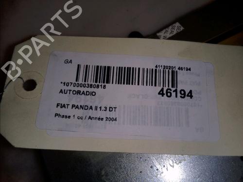 Used Radio FIAT PANDA (169_) 1.3 D Multijet (169.AXC1A) (70 hp) 11101522