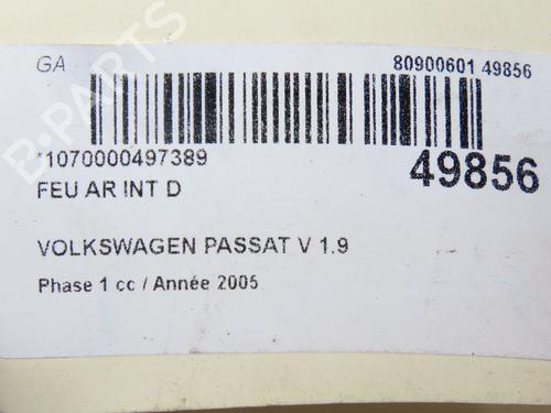 Right tailgate light VW PASSAT B6 (3C2) 1.9 TDI | BP28969485C80 - Image 3