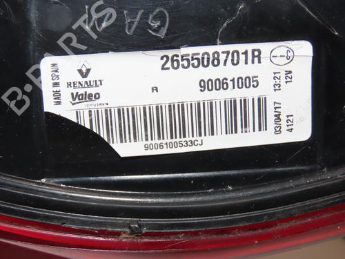 Right taillight RENAULT KADJAR (HA_, HL_) 1.2 TCe 130 (HLMR) | BP29017211C35 