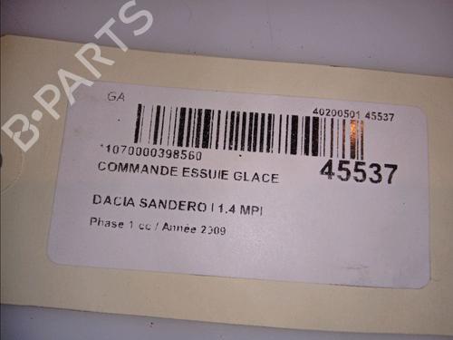 Comutador piscas / escovas DACIA SANDERO 1.4 MPI LPG (72 hp) 11144981