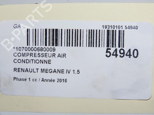 AC compressor RENAULT MEGANE IV Hatchback (B9A/M/N_) 1.5 dCi 110 (B9A3) | BP33728011M34  - Image 5