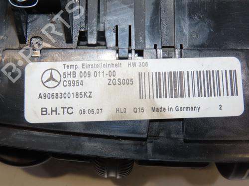 Climate control MERCEDES-BENZ SPRINTER 3,5-t Van (B906) 311 CDI (906.631, 906.633, 906.635, 906.637) | BP29415154I5 