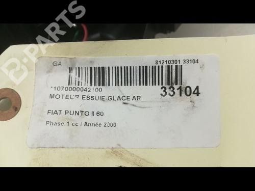 Rear wiper motor FIAT PUNTO (188_) 1.2 60 (188.030, .050, .130, .150, .230, .250) | BP9593346M102 