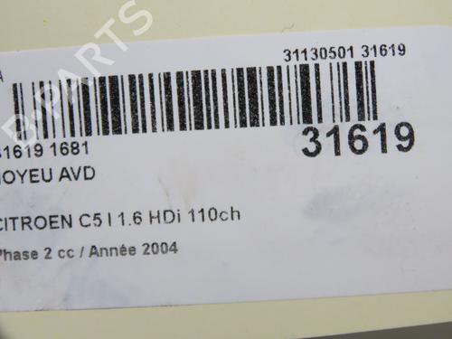 Used Left front steering knuckle Left front steering knuckle CITROËN C5 II (RC_) 1.6 HDi (RC8HZB) (109 hp) 23173180 23173180